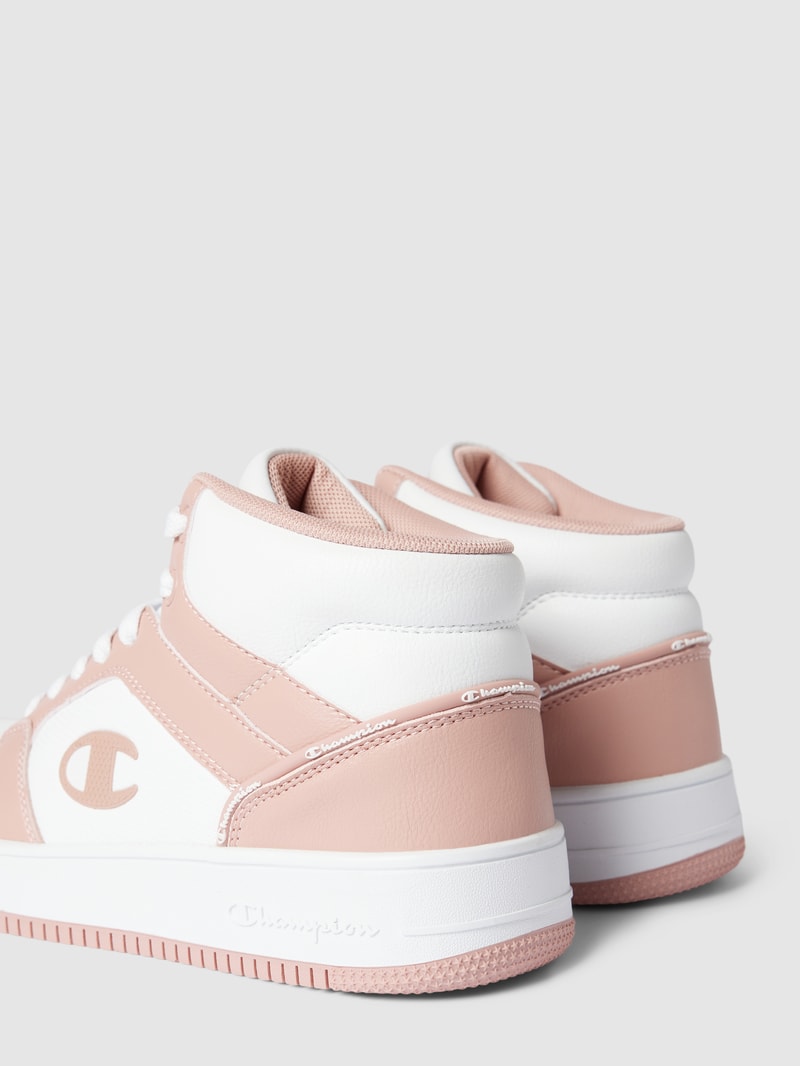 Sneaker mit Label-Details Modell 'REBOUND' in rosé