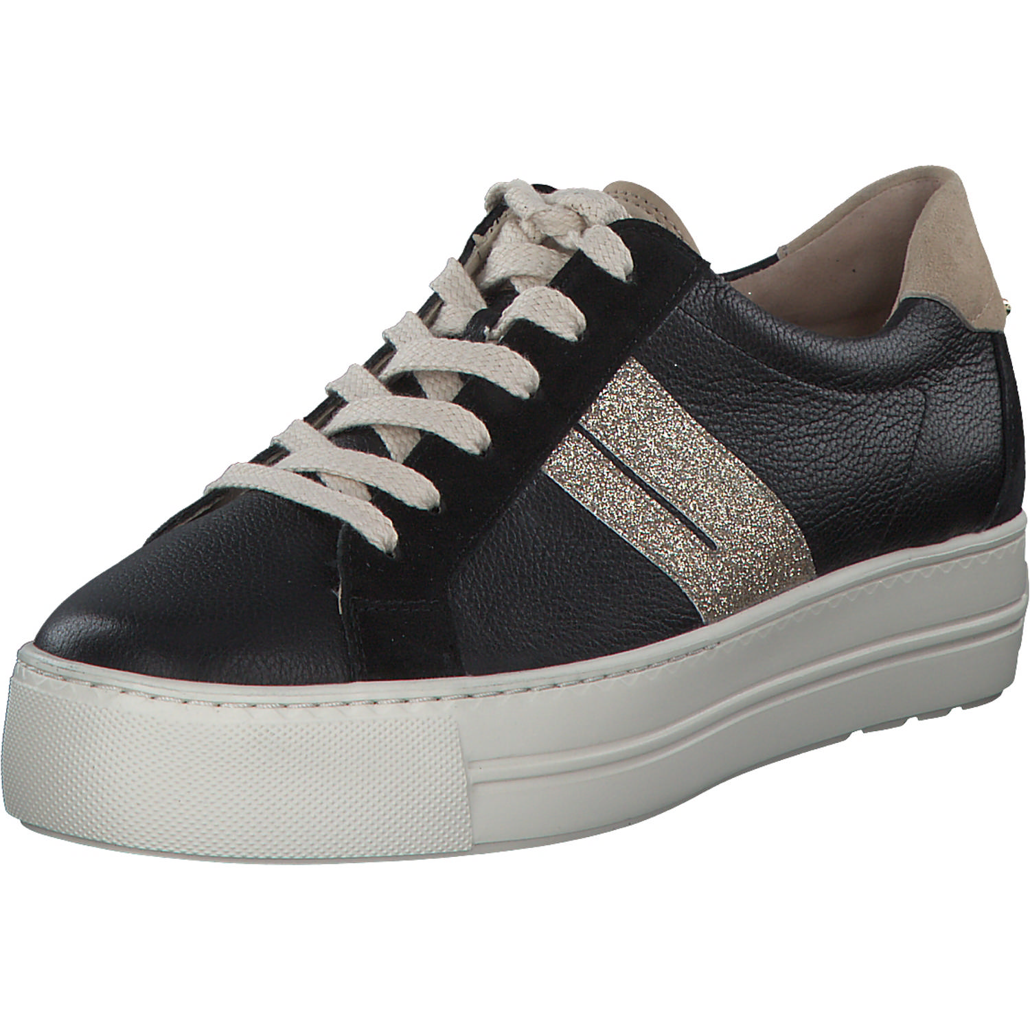 Paul Green 5330, Schnürschuhe, Damen, Schwarz