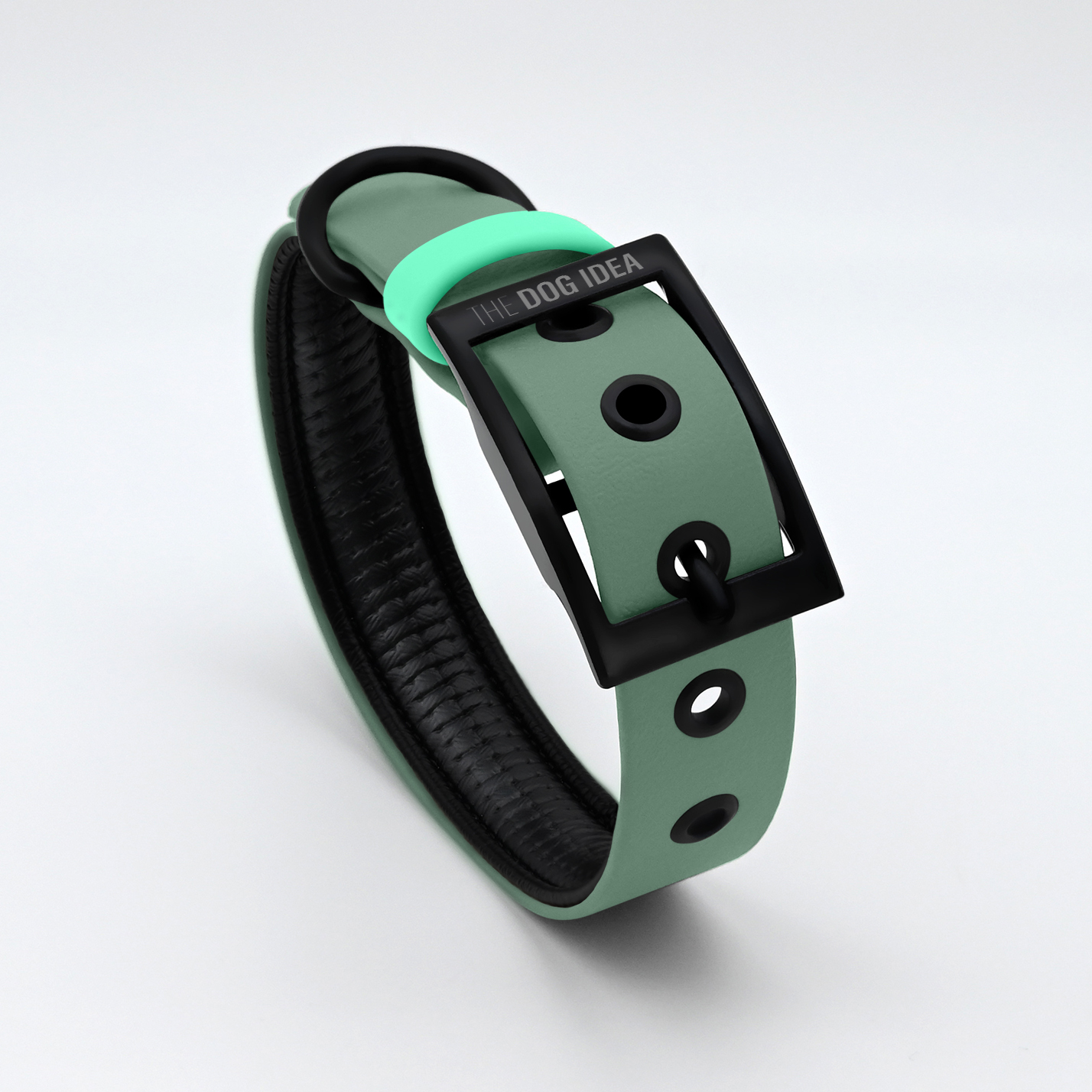 THE DOG IDEA Hundehalsbänder THE DOG IDEA Biothane Halsband Sage L