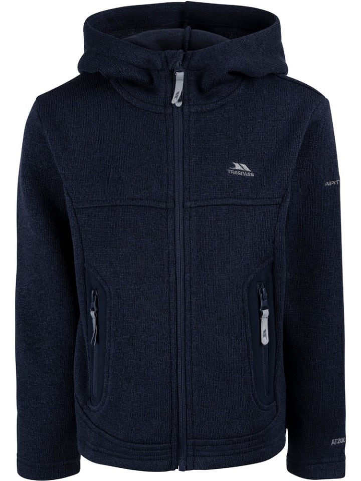 Trespass Kinder Fleecejacke/Fleecepullover in Blau günstig kaufen