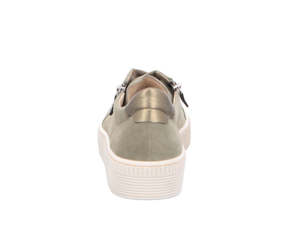 GABOR Freizeit Schnürer grün Gabor Fashion Sneaker low 43.334.11 grün