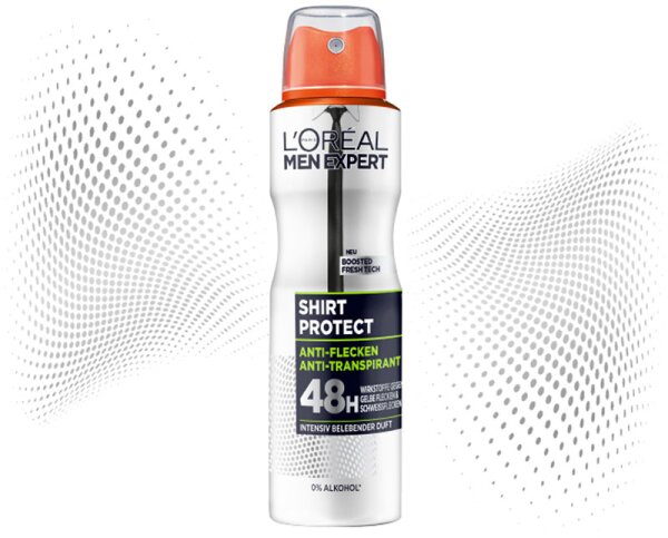L'Oréal Paris Men Expert Deo Spray Shirt Control 48h Deodorant Spray