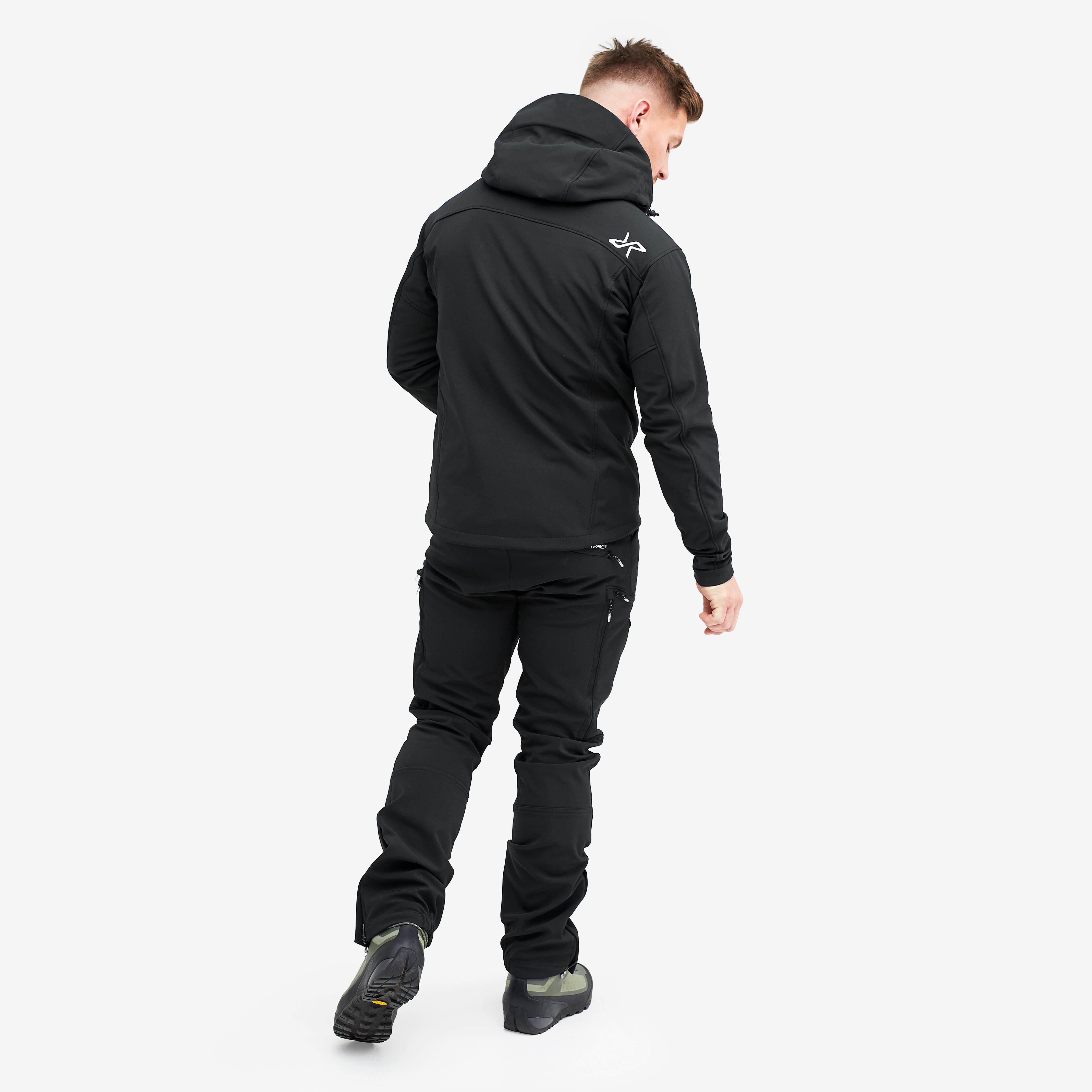 Hiball Jacket Homme Black/Dark Ocean