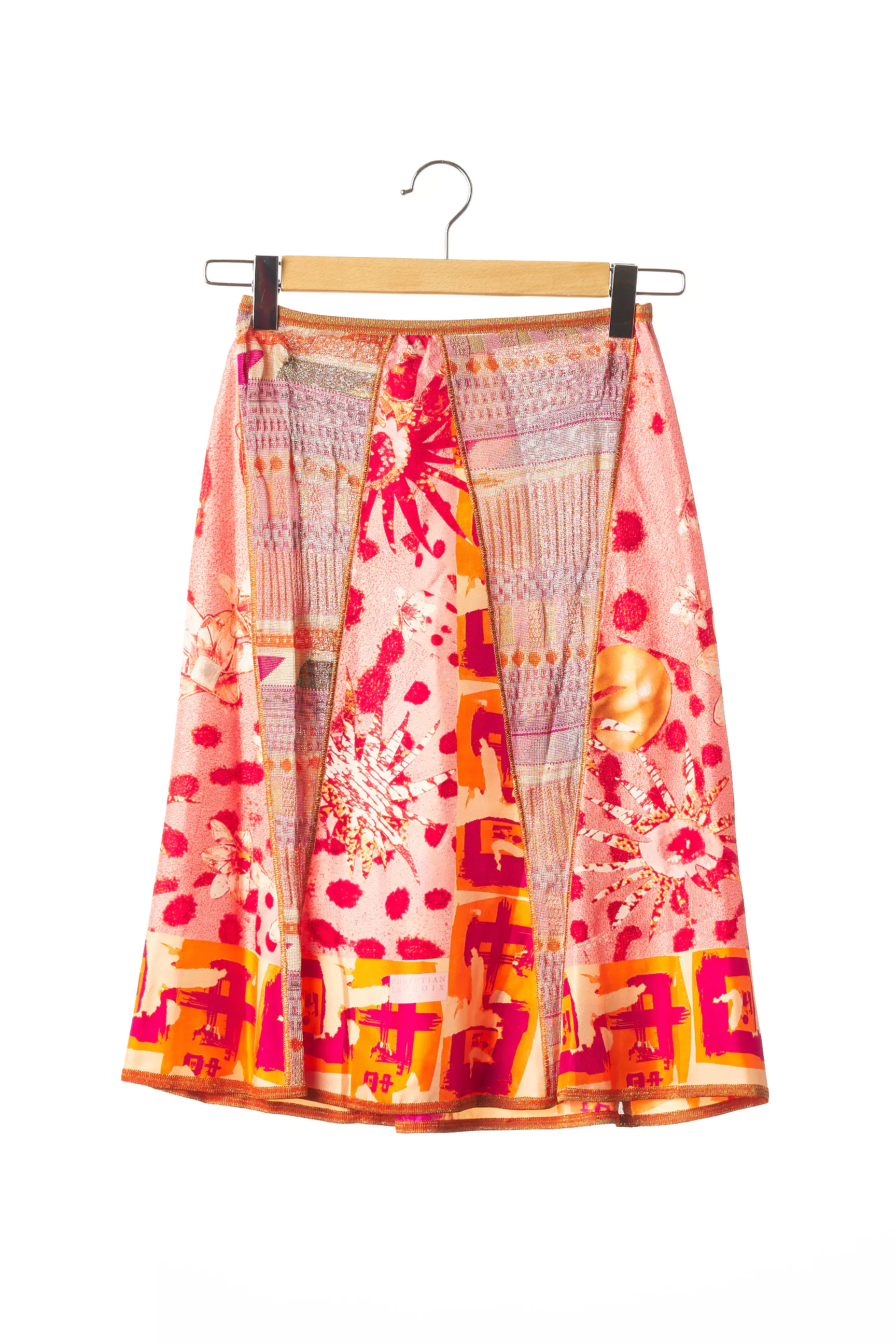 Christian Lacroix Jupes Mi Longues Femme couleur orange
