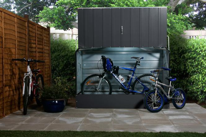 Duramax Fahrradbox anthrazit