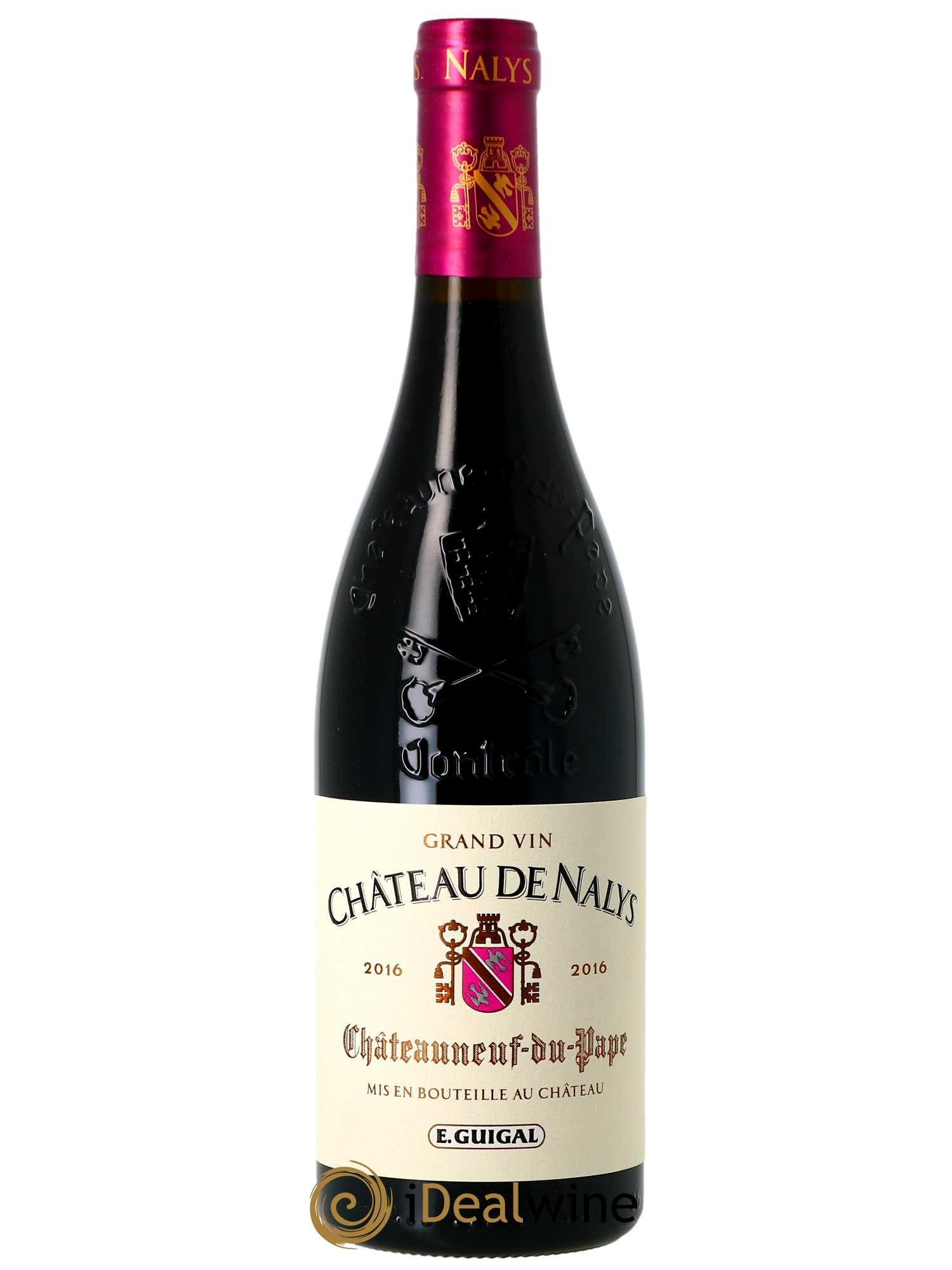 Châteauneuf-du-Pape Château de Nalys  2016 - Lot de 1 Bouteille