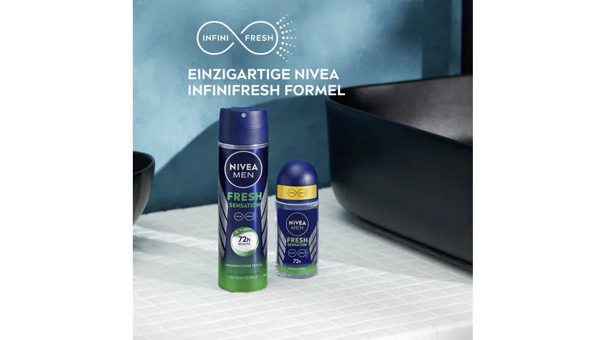 NIVEA MEN Deo Roll-On Fresh Sensation Anti-Transpirant 50 ml