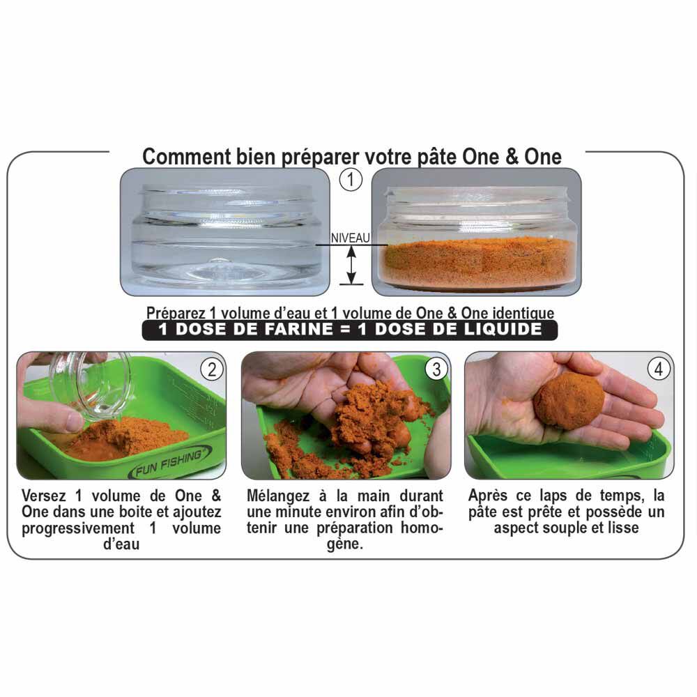 Morsom fiske én og én monsterkrabbe agnpasta 500g