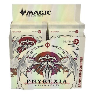 Magic the Gathering Phyrexia: Alles wird eins Collector Booster Display (12) (DE)