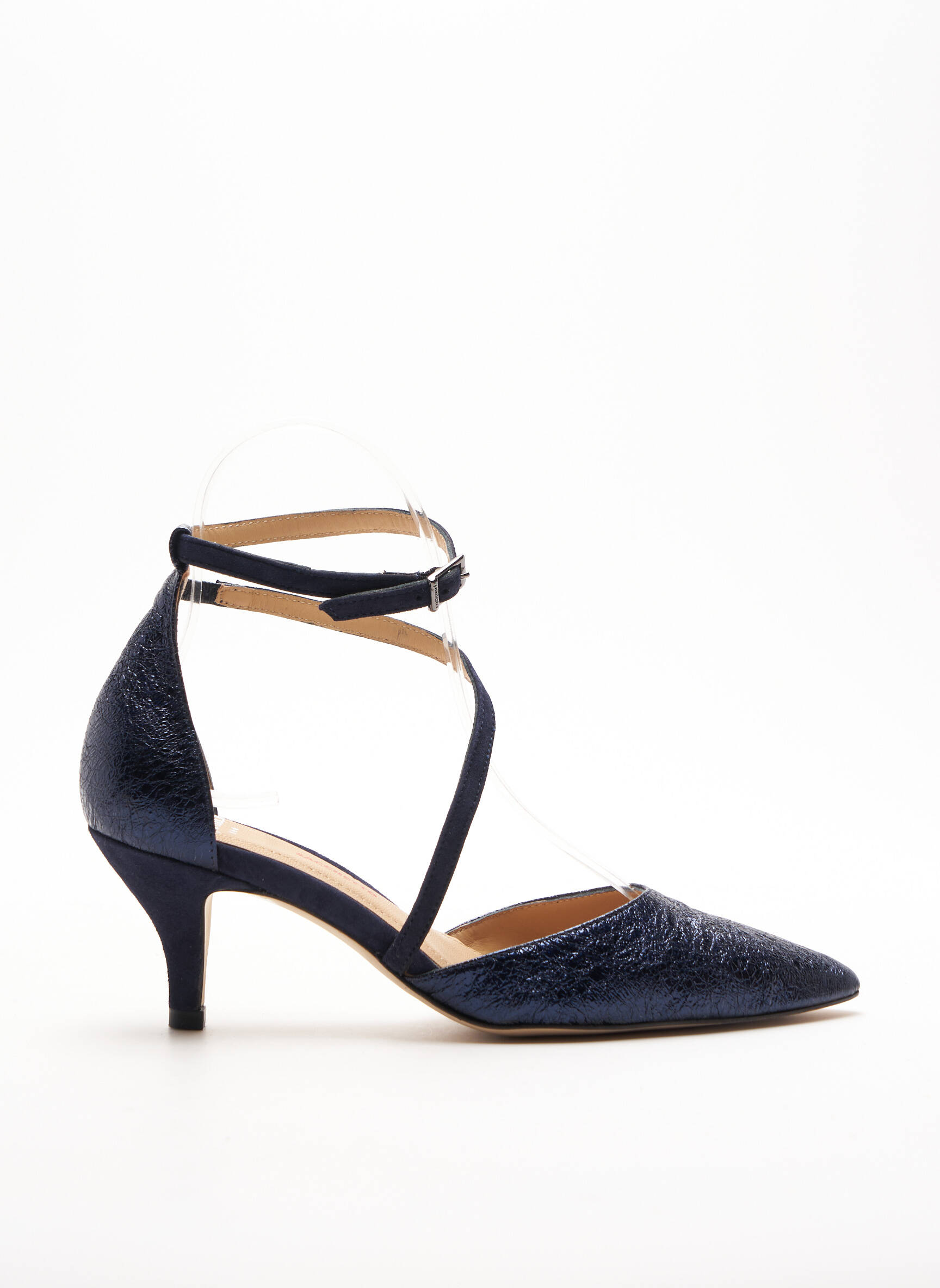 Perlato Sandales Nu Pieds Femme couleur bleu