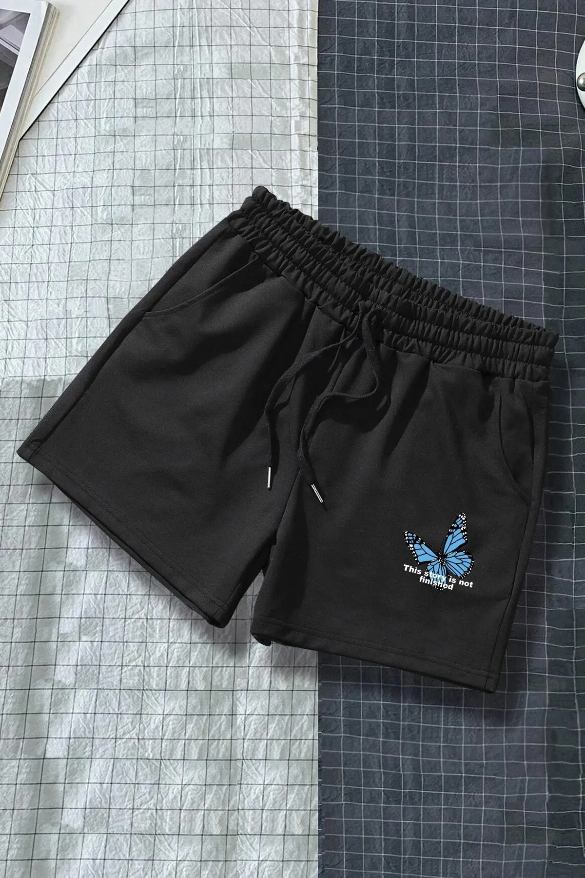 trendypassion  Design bedruckte Unisex-Shorts aus gekämmter Baumwolle aus Baumwolle