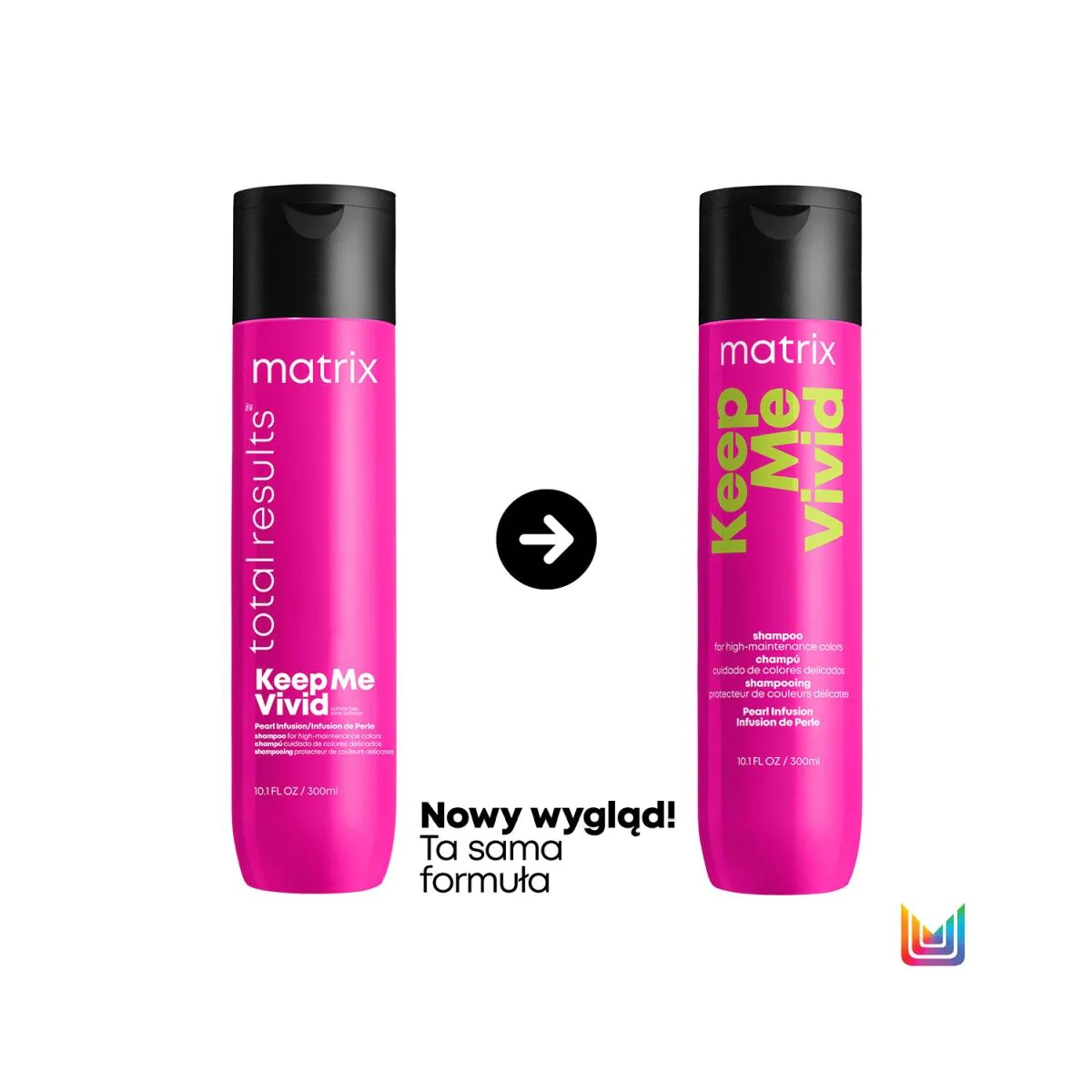Matrix Total Results Keep Me Vivid Hårshampoo Livlig Farve