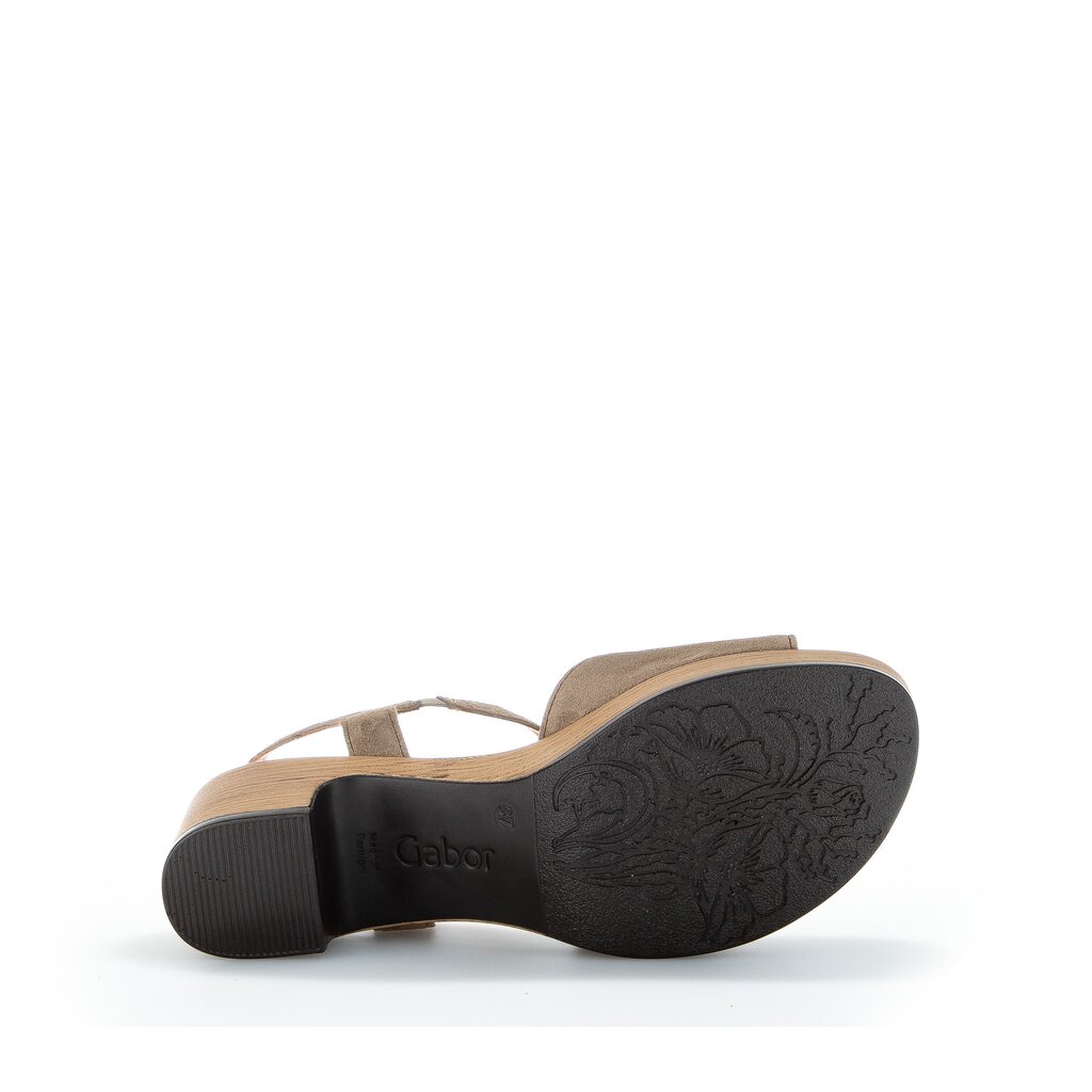 Gabor comfort Plateau Sandale braun