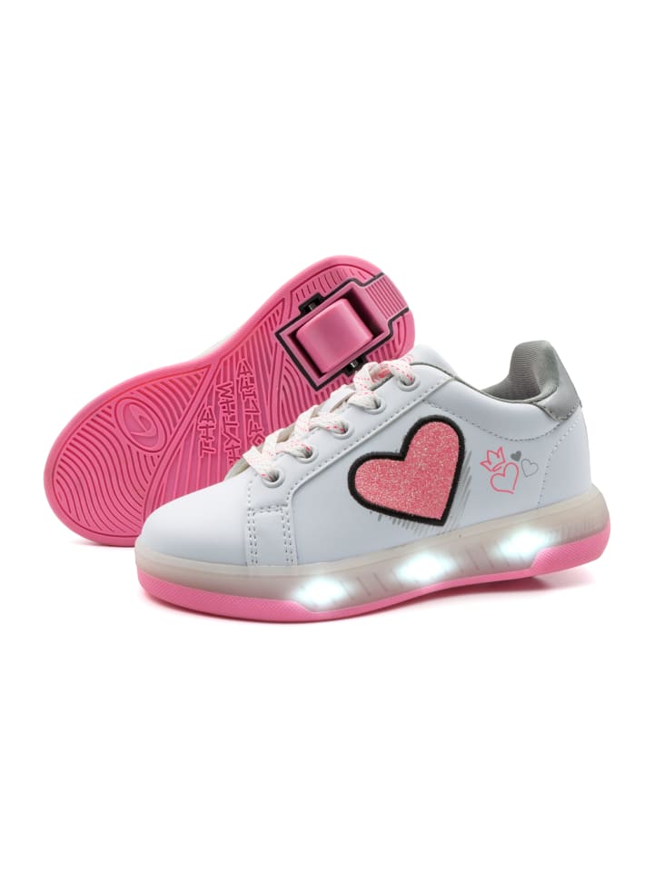 Breezy Rollers BREEZY ROLLERS 2195670 Blast LED weiss/pink günstig kaufen