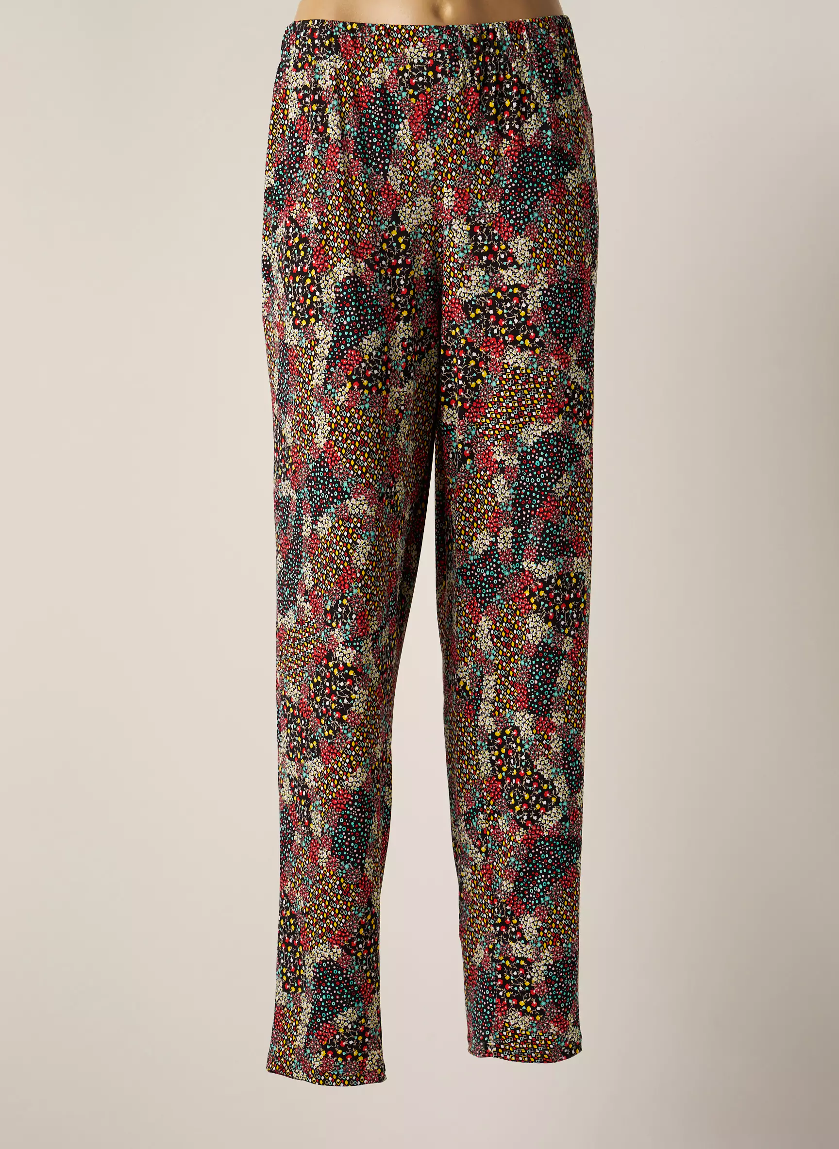 Gevana Pantalons Droits Femme couleur noir