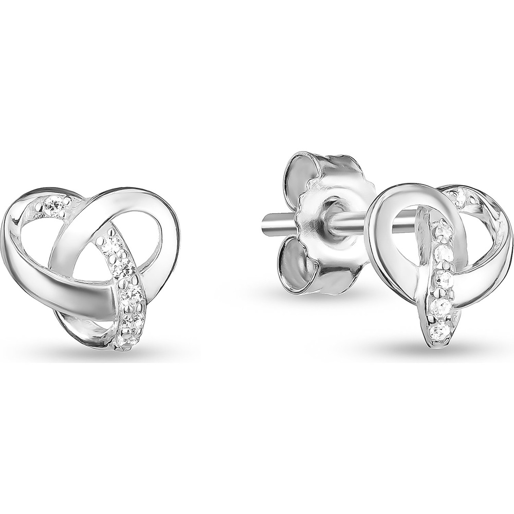 FAVS Boucles d'oreilles à fermoir à poussette 925 Argent Boucles d'oreilles