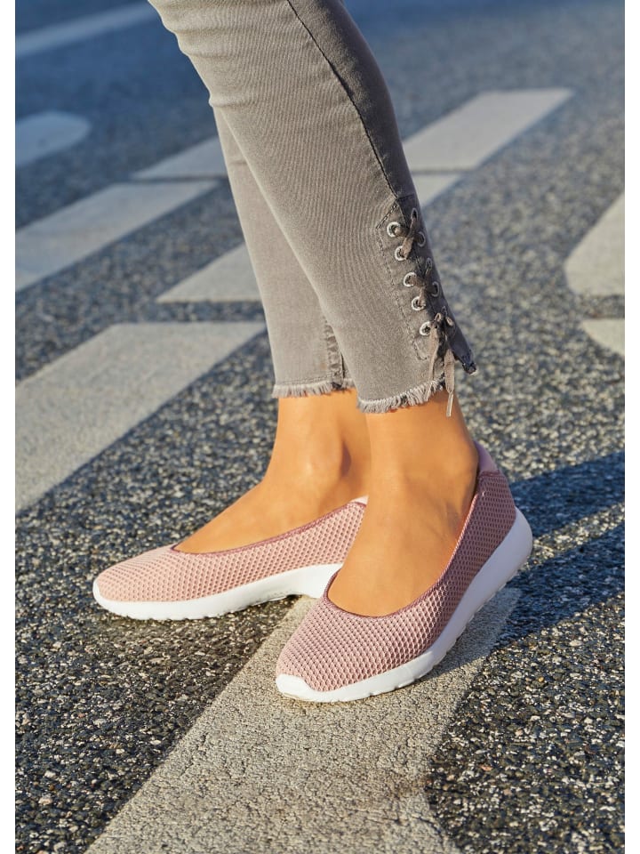 LASCANA Ballerina in rosa günstig kaufen