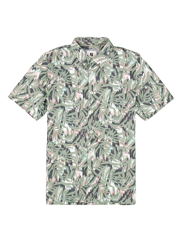 Garcia Hemd in Khaki/ Weiß/ Schwarz günstig kaufen