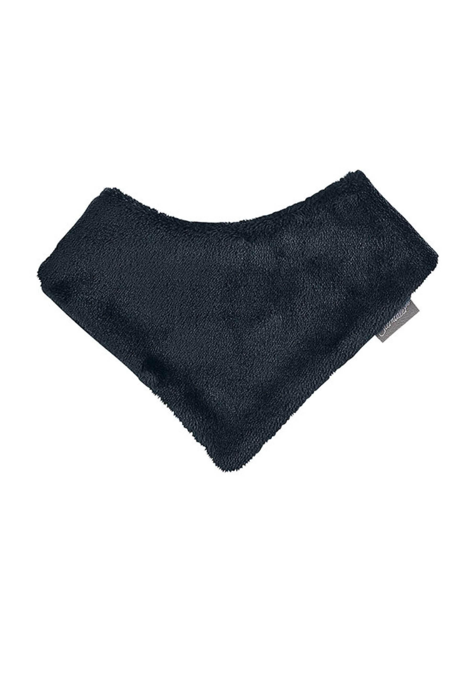 Dreieckstuch aus Teddyflausch mit Klettverschluss