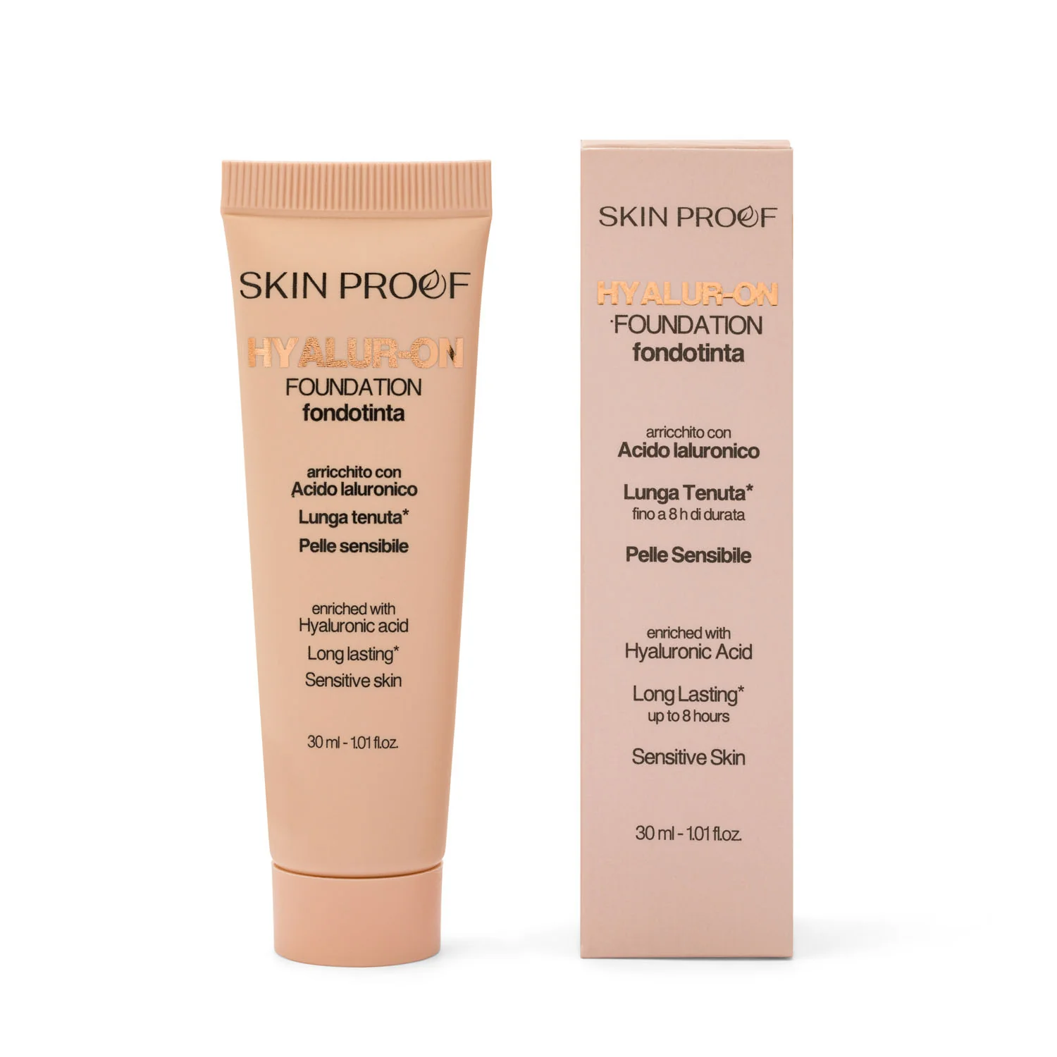 Base de maquillaje Skin Proof Hyalur-On - Fondotinta crema