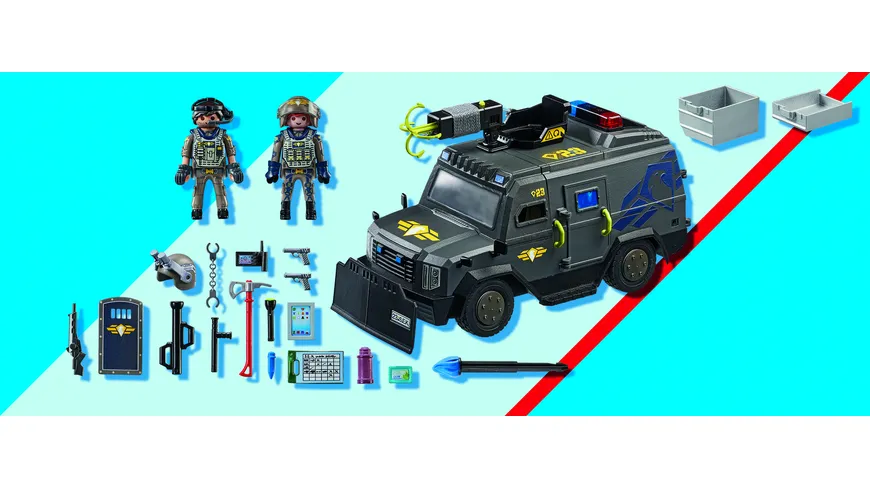 PLAYMOBIL 71144 - City Action - SWAT-Geländefahrzeug