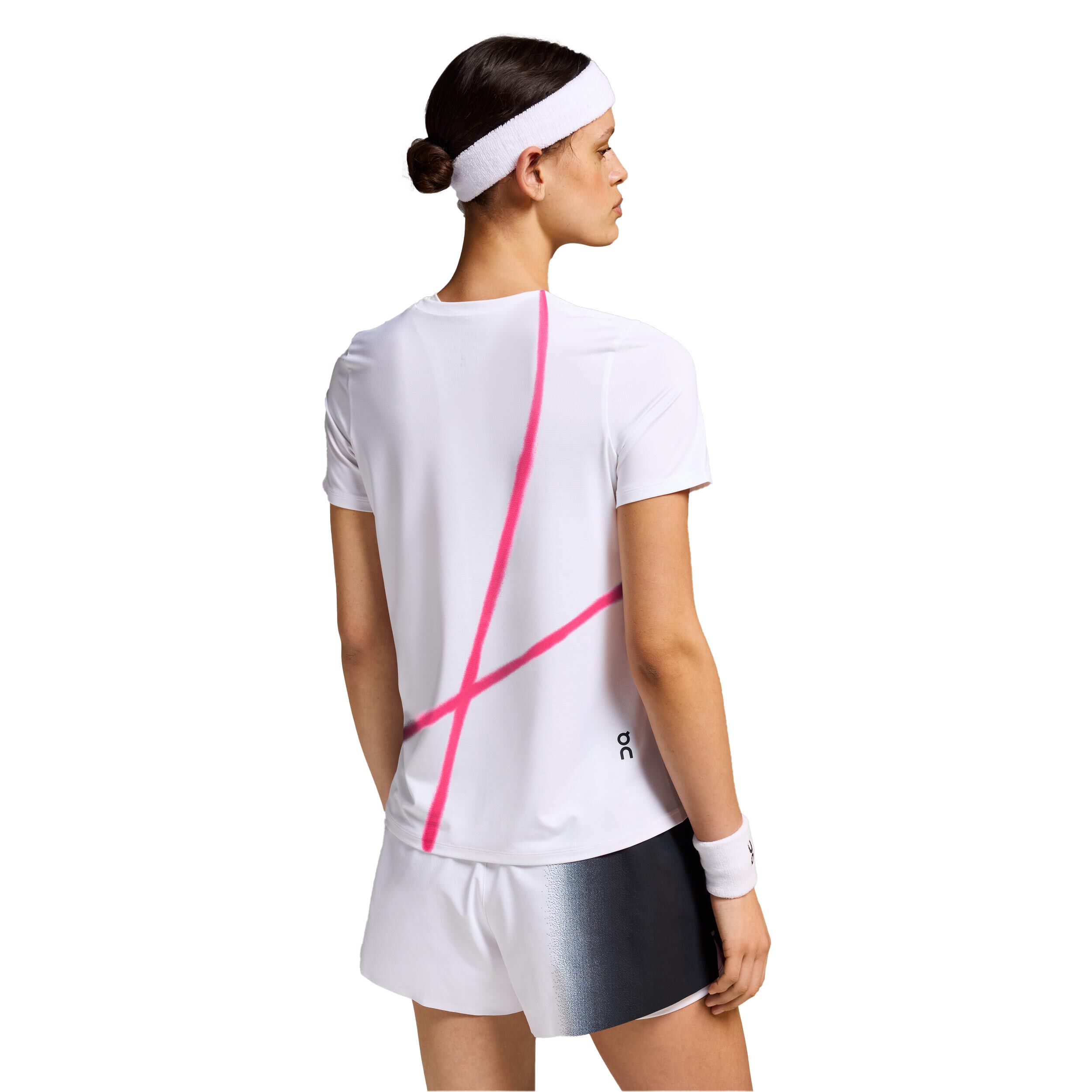 Court T-Shirt Damen - Weiß