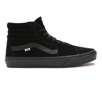 Total Black Skate Sk8-Hi personalizzate