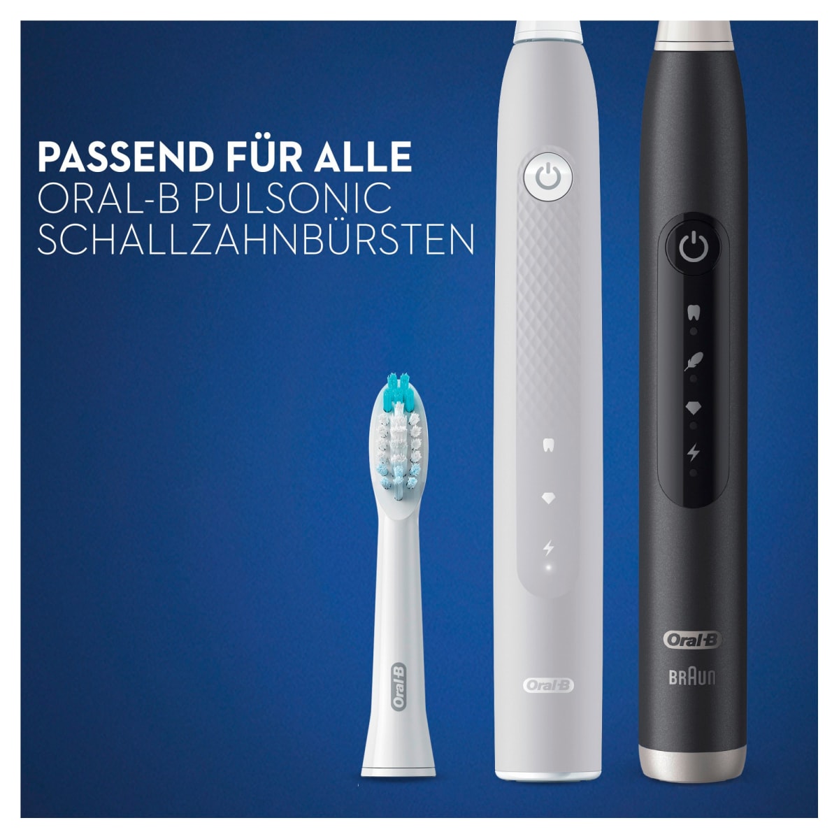 Aufsteckbürsten Pulsonic Clean Vorteilspack, 4 St