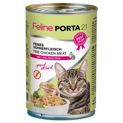 Gemischtes Sparpaket Feline Porta 21 24 x 400 g