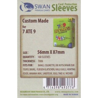 Swan Panasia Kartenhüllen 56mm x 87mm Standard (160)