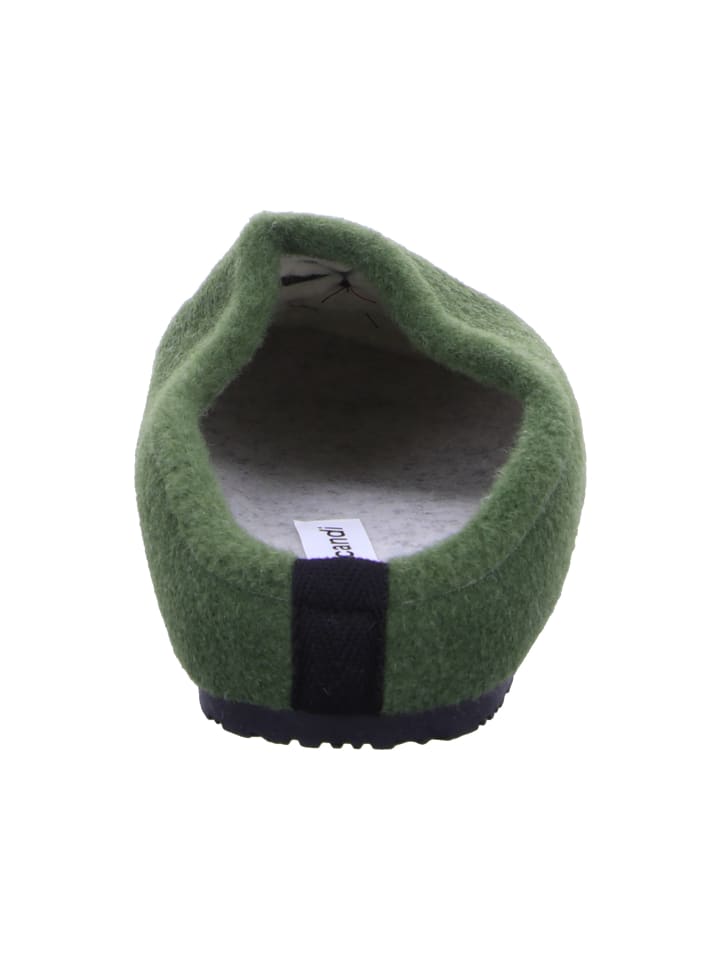 Scandi Pantoffel in grün günstig kaufen