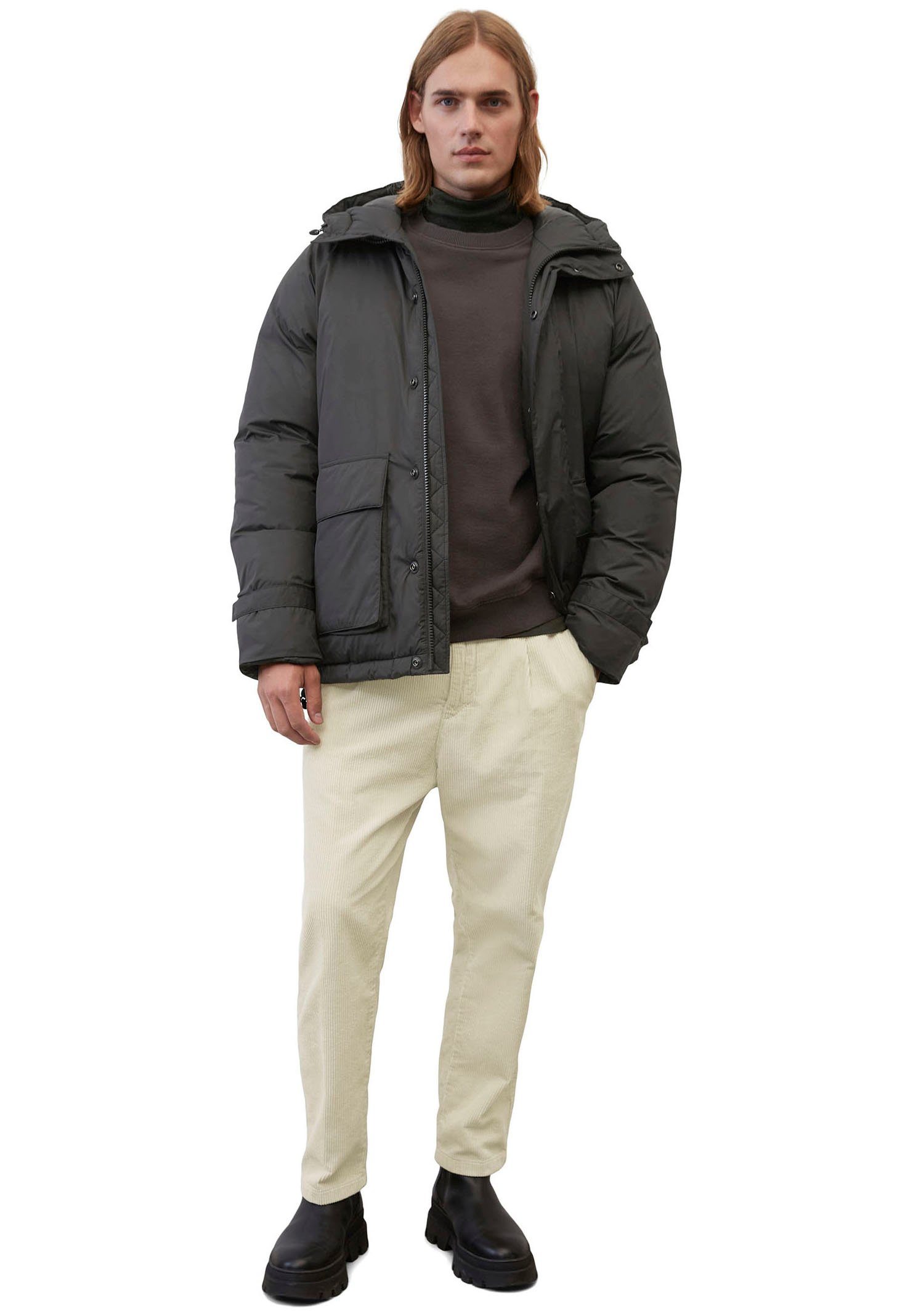 Marc O'Polo Outdoorjacke mit Kapuze