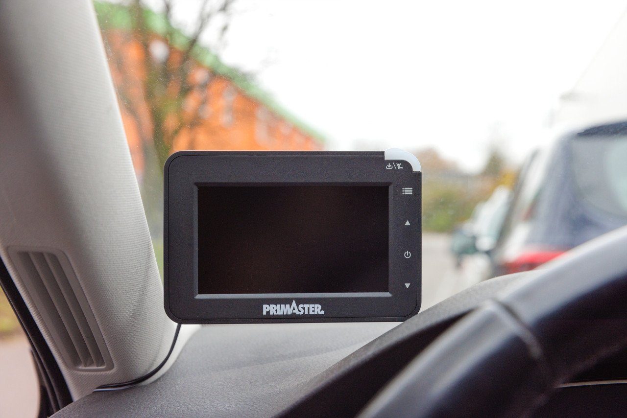 Primaster Primaster Solar Rückfahrkamera mit Display Rückfahrkamera