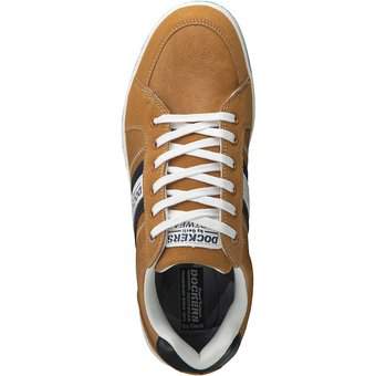 Dockers Schnürsneaker in braun