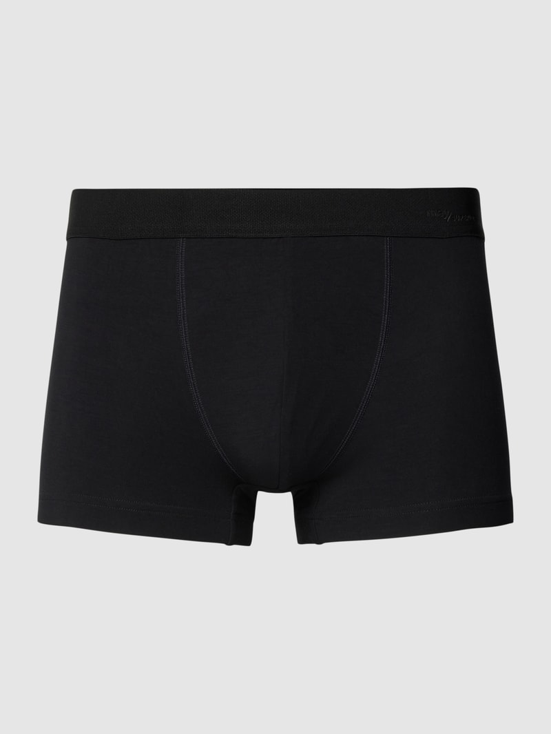 Boxershorts mit elastischem Logo-Bund in schwarz