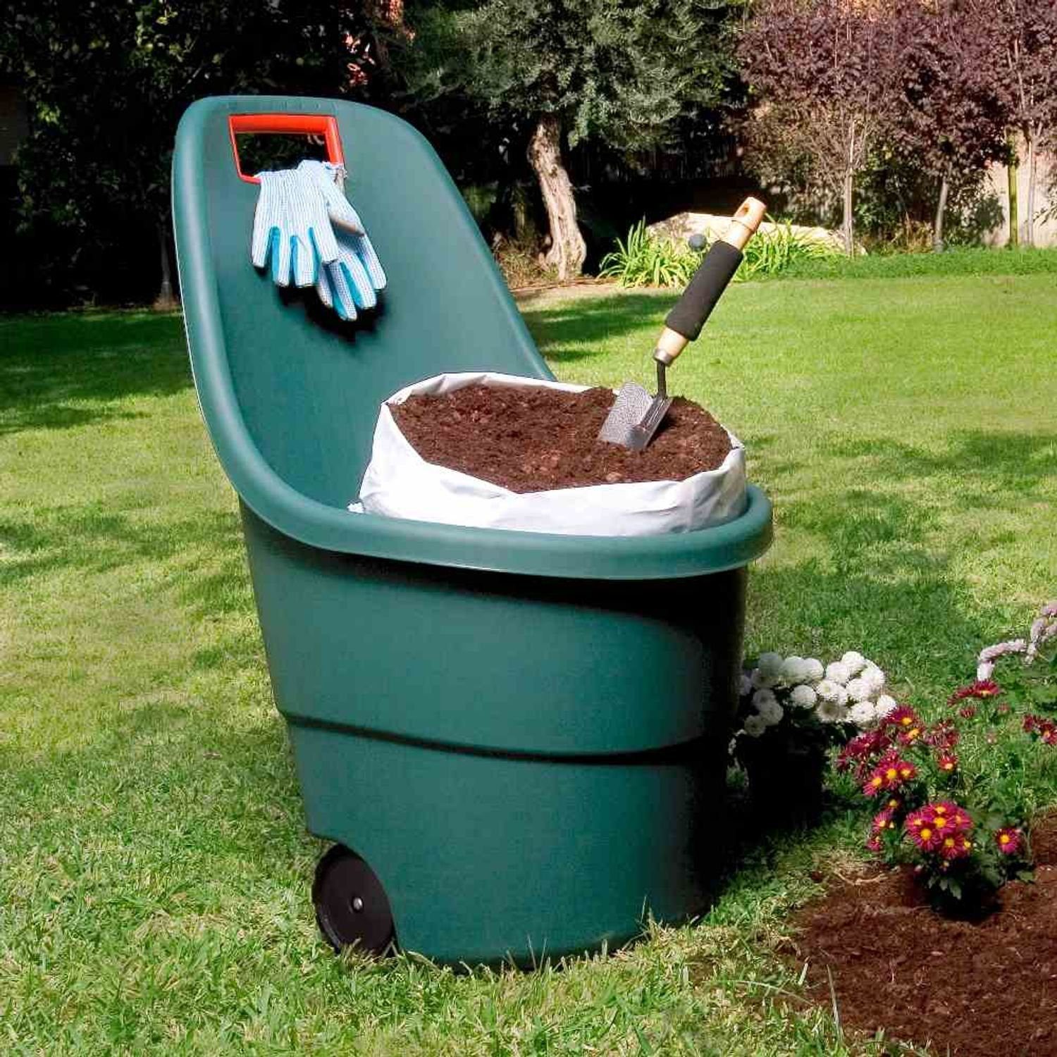 Keter Transportkarren Gartenkarre Marisa 55 l grün