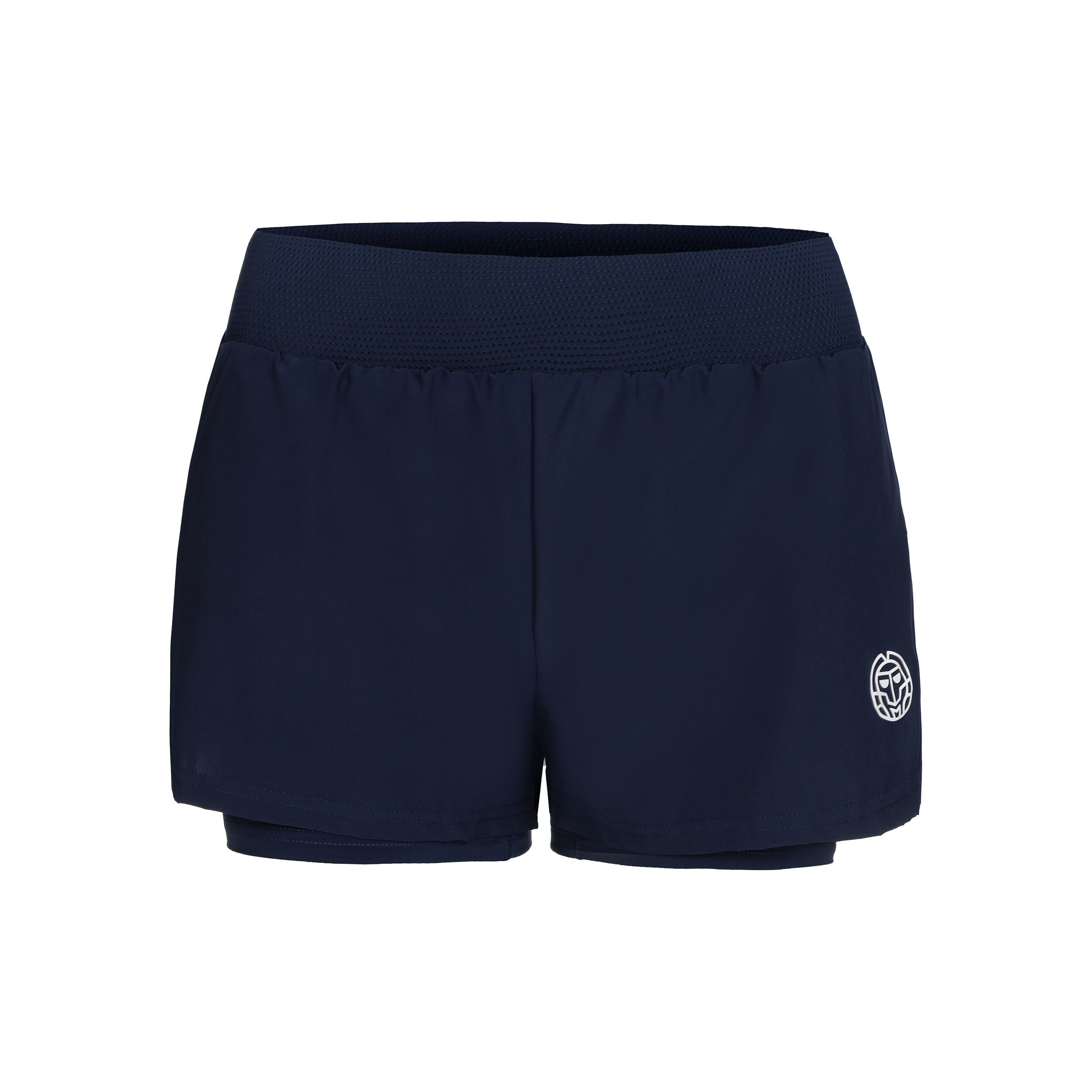 Crew 2in1 Shorts Damen - Dunkelblau