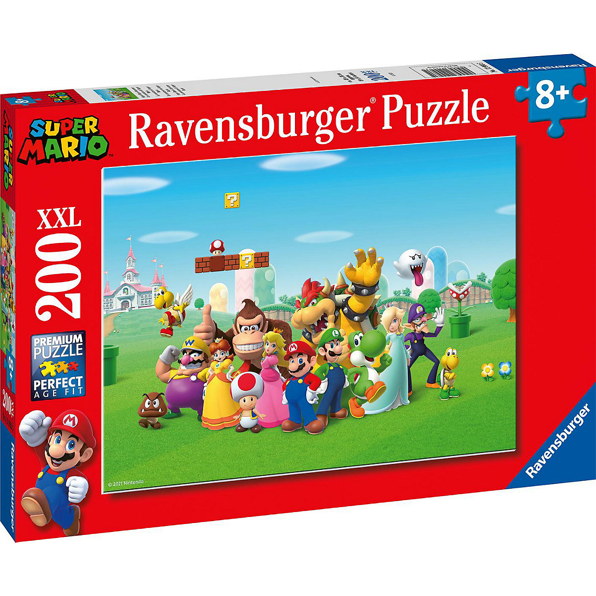 Puzzle 200 Teile Super Mario Abenteuer