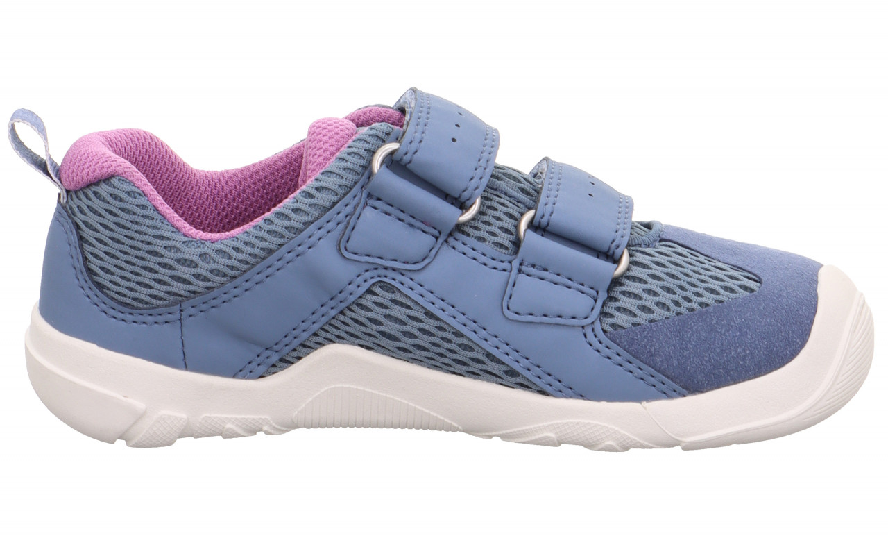 TRACE - Blau/LilaSneaker low mit Klettverschluss