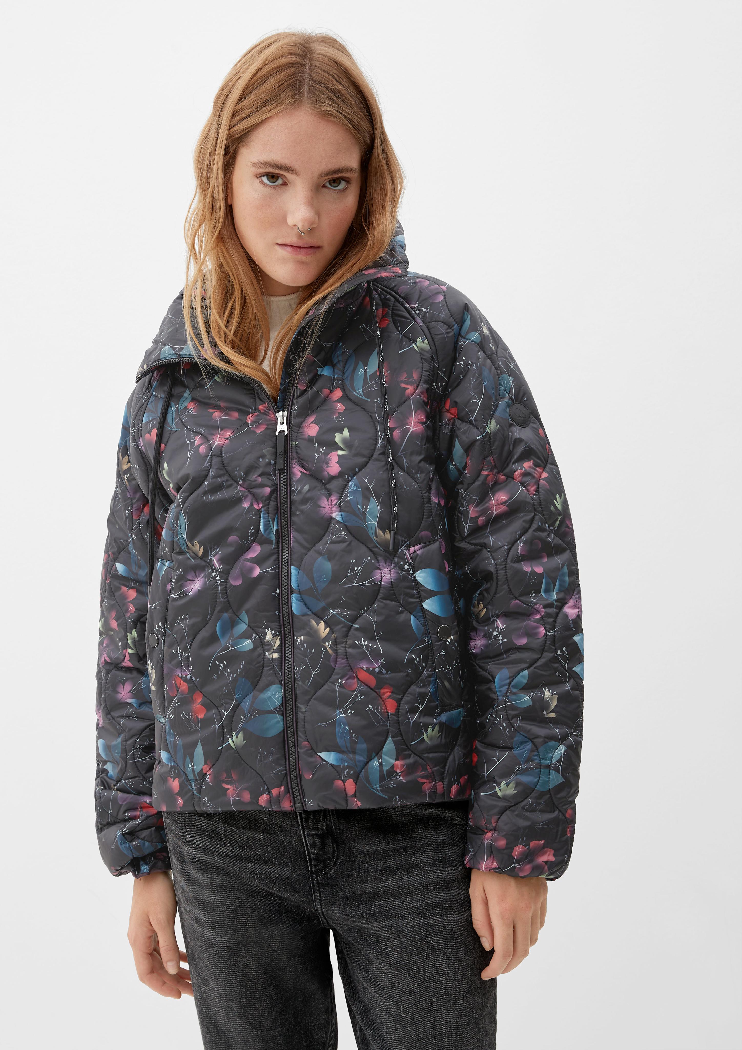 Steppjacke mit Stehkragen  2116107-99A0