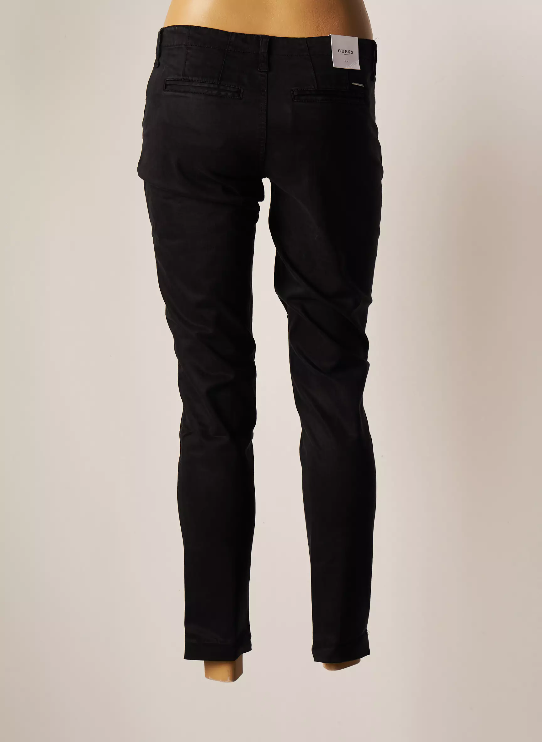 Guess Pantalons Chino Femme couleur noir