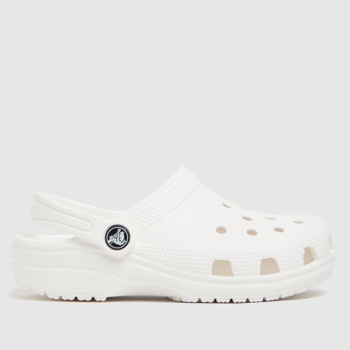 Crocs fehér klasszikus klumpa Junior szandál