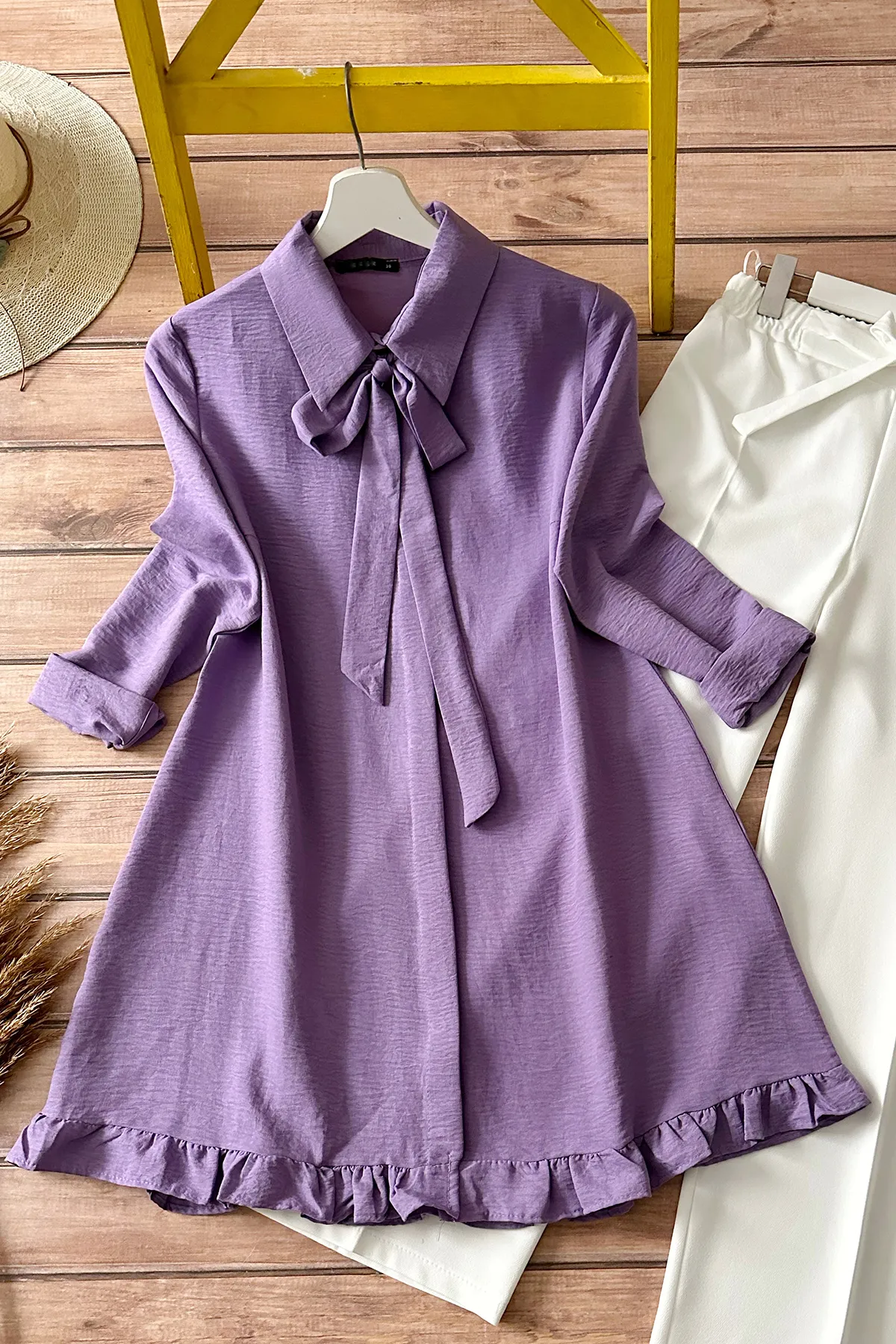 MODAQU  Tuniken - Lila - Regular Fit