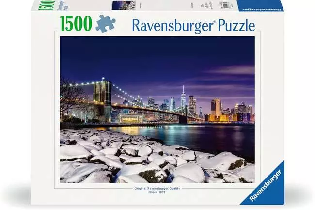 Puzzle 1500 Teile - Winter in New York