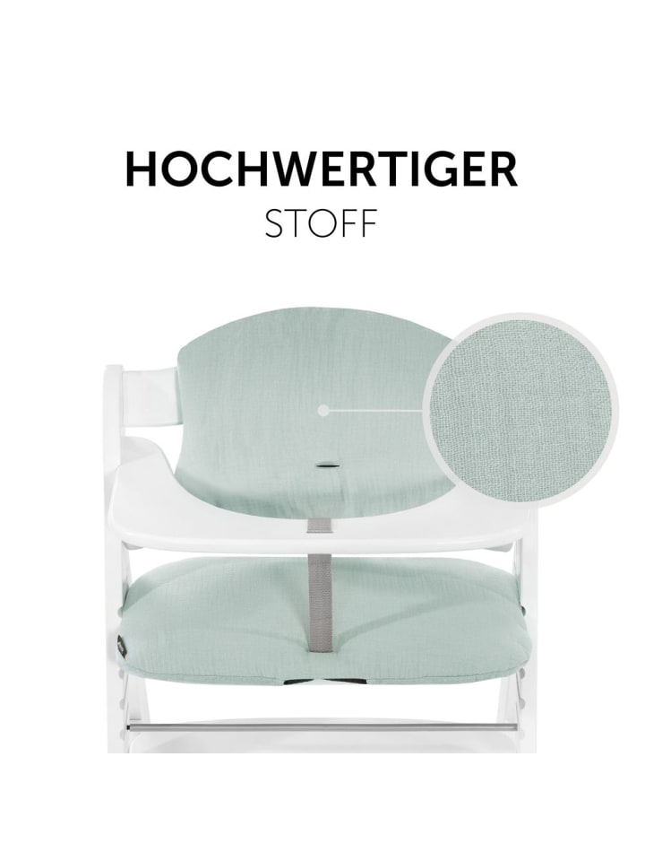 Hauck Sitzkissen / Hochstuhlauflage für Alpha Hochstuhl - in gruen günstig kaufen onesize
