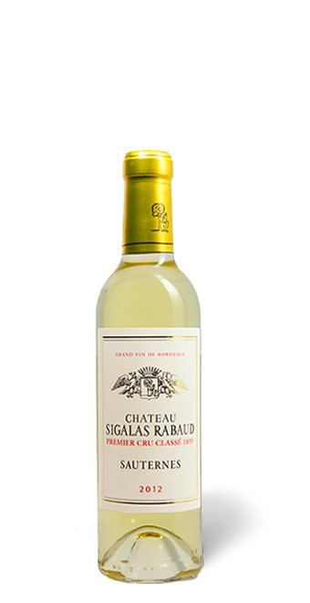 Bordeaux Château Sigalas Rabaud 1er Cru Classé Sauternes  2012  DEMI 37,5 CL - Blanc