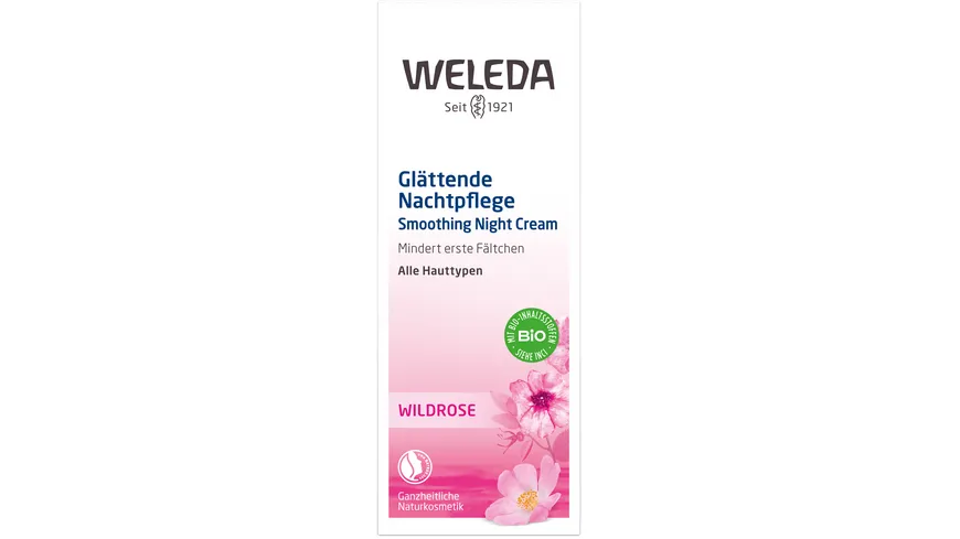 WELEDA WILDROSE Glättende Nachtpflege 30 ml