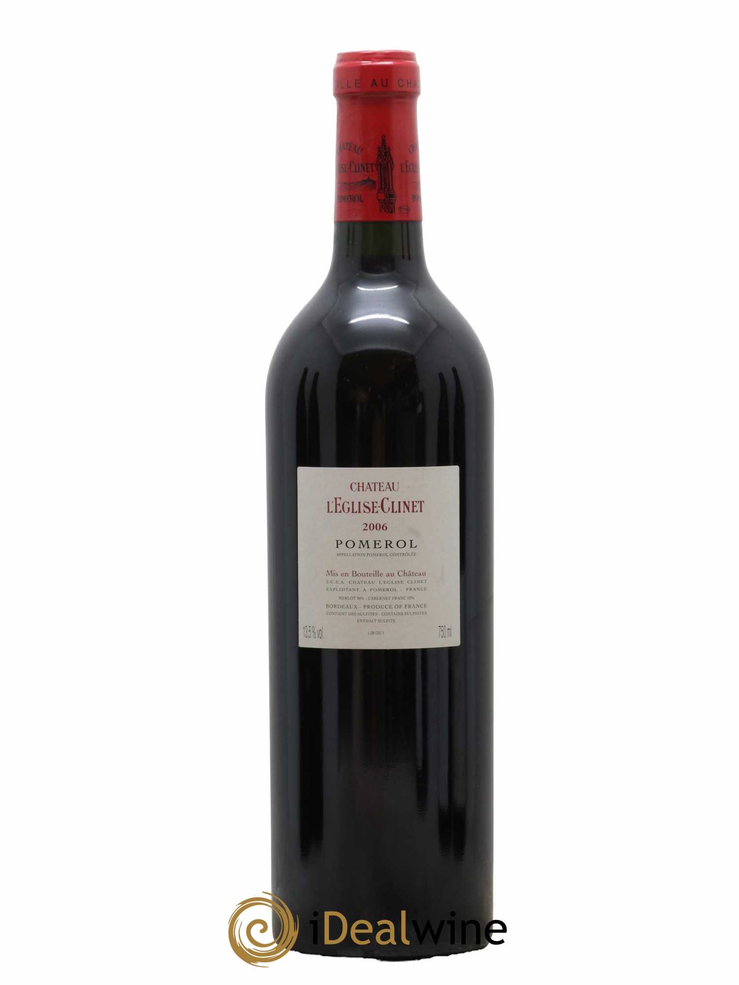 Château l'Église Clinet  2006 - Lot de 1 Bouteille