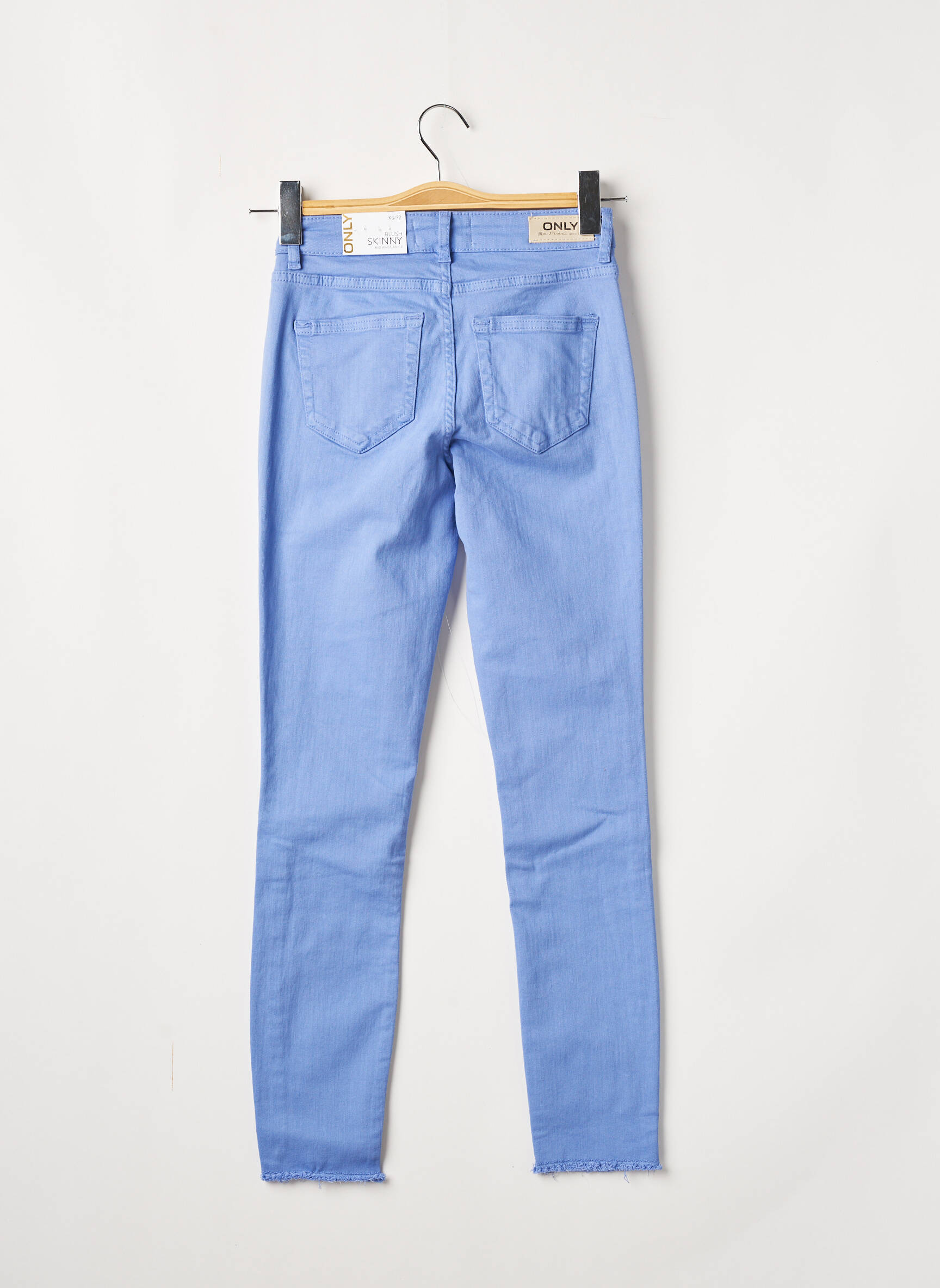 Only Jeans Skinny Femme couleur bleu