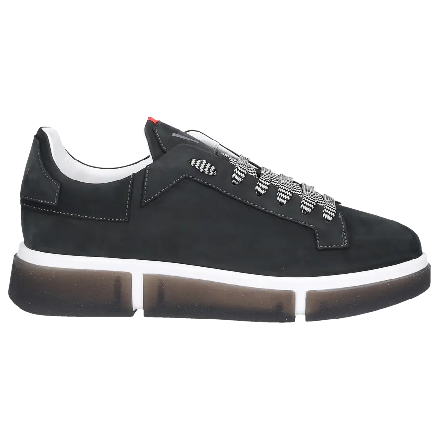 V Design - Sneaker low WPRN02 Nubukleder - grau